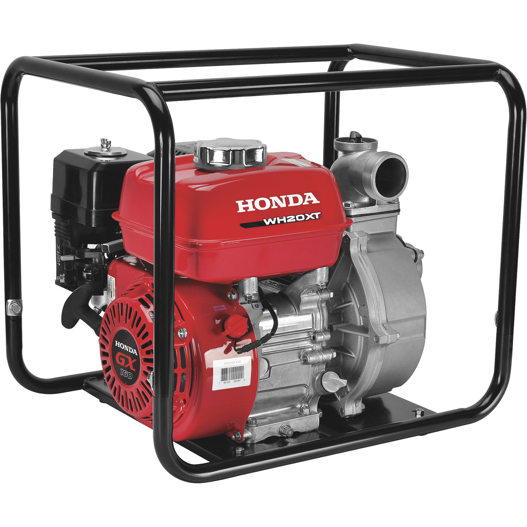 Honda Self-Priming High Pressure Pump, 7,140 GPH, 2in. Ports, Honda GX160 Engine, Model# 660860